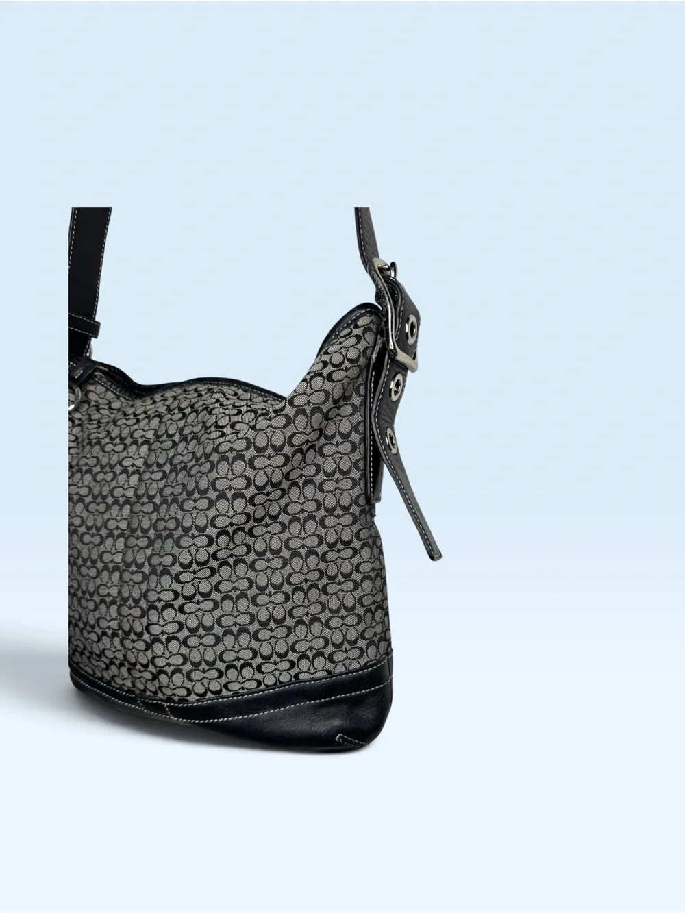 Coach 2006 Signature Mini Duffle Convertible Crossbody
